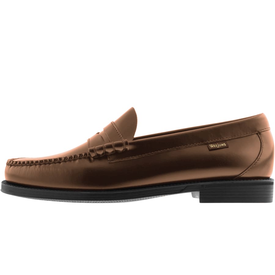 gh bass weejun ii larson leather loafers